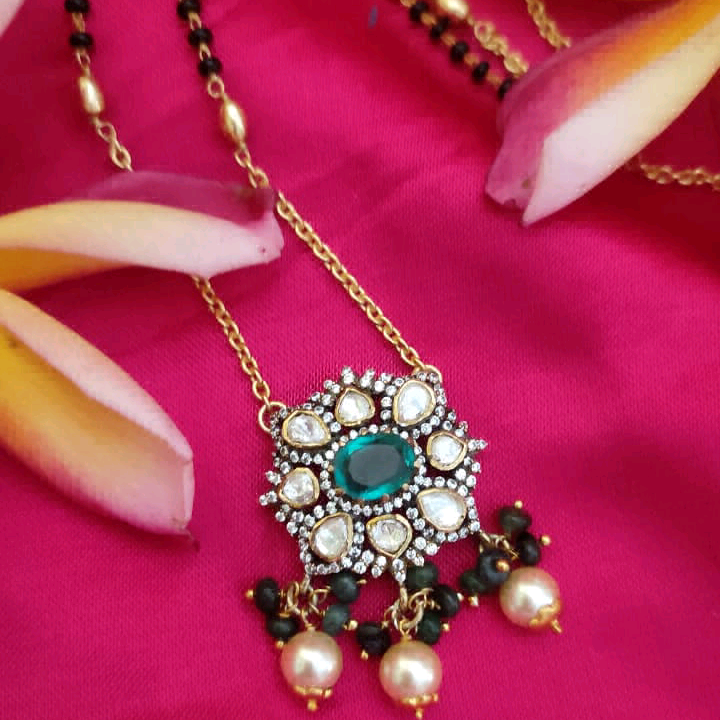 Moissanite Mangalsutra 